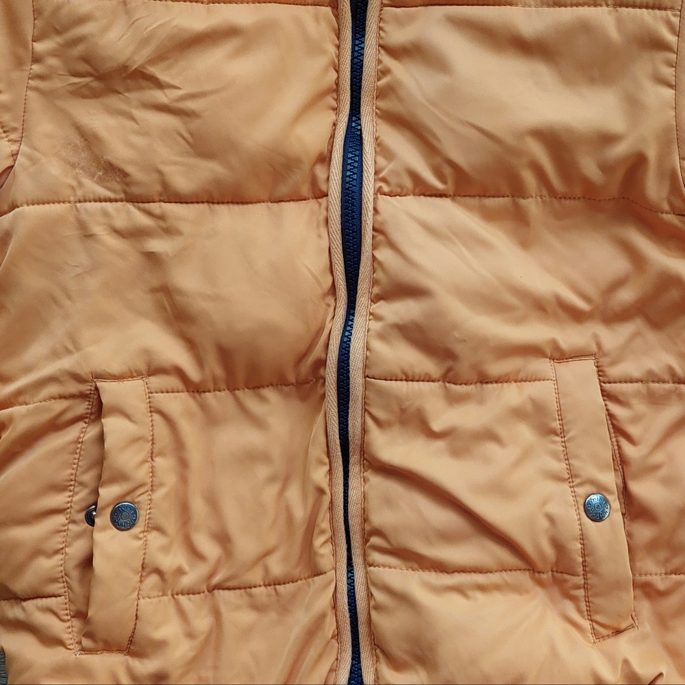 Mini Boden yellow puffer coat 7-8 years - Picture 2 of 16